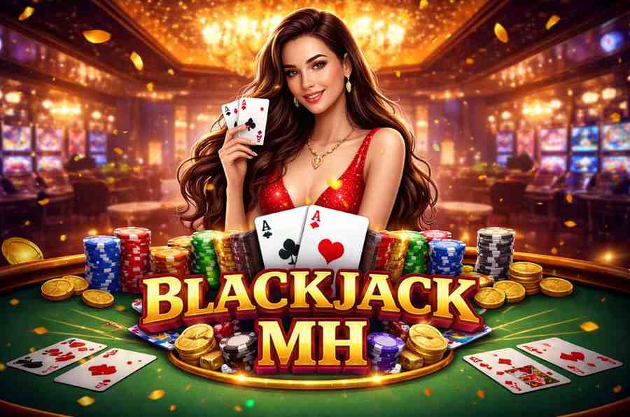 Blackjack MH com mesa clássica disponível no BR567 Cassino